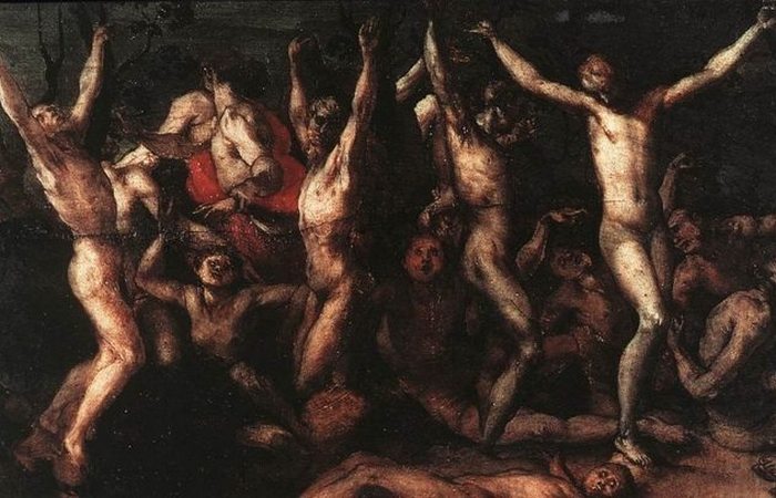Распятие: шок и гипервентиляция. Распятие: шок и гипервентиляция.