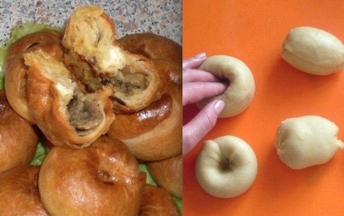 Рецепт из деревни. Бабушкины слоистые пирожки
