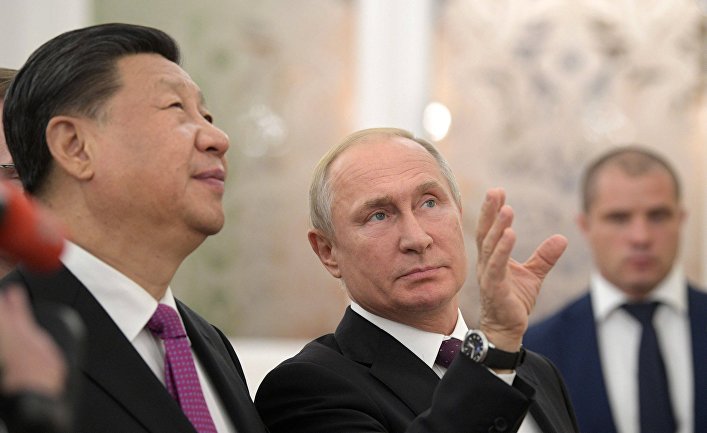 Мероприятия с участием президента РФ В. Путина в рамках государственного визита в РФ председателя КНР Си Цзиньпина Foreign Affairs (США): конец гегемонии