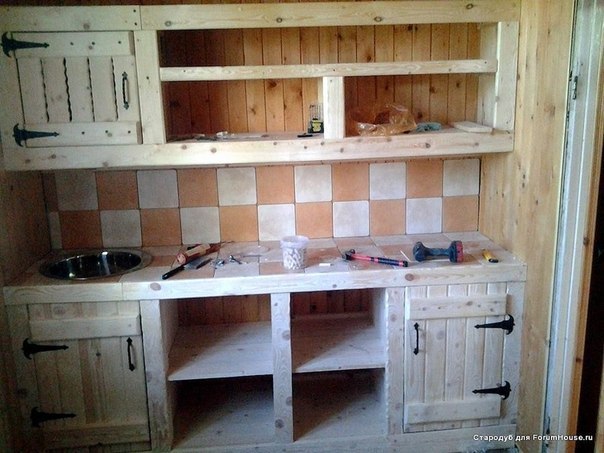 Фото кухонь сделанных своими руками Фото кухонь сделанных своими