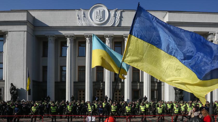Украинцы устроили вакханалию у Рады