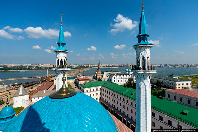 Величественный Казанский кремль (42 фото) Величественный Казанский кремль (42 фото)
