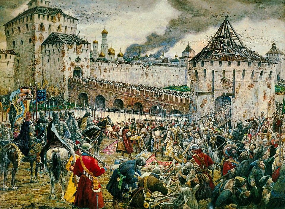 Изгнание поляков из Москвы. (wikipedia.org) Изгнание поляков из Москвы.