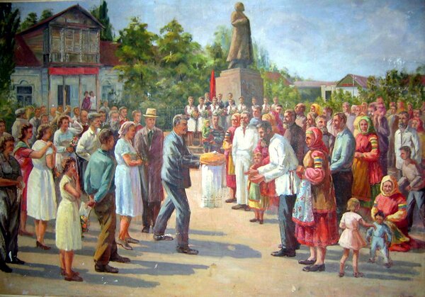 Приезд казаков-некрасовцев в СССР