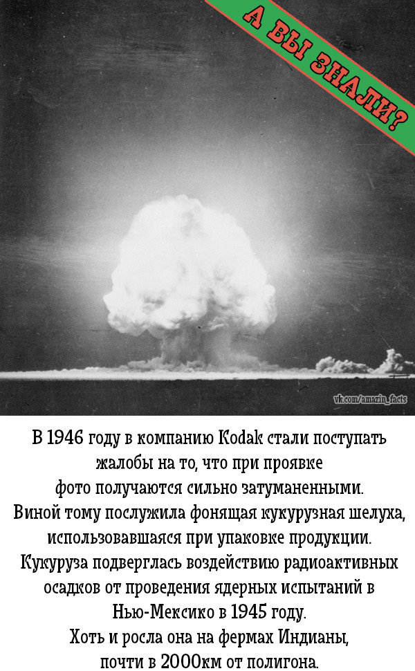 А вы знали? интересно, подборка, факты