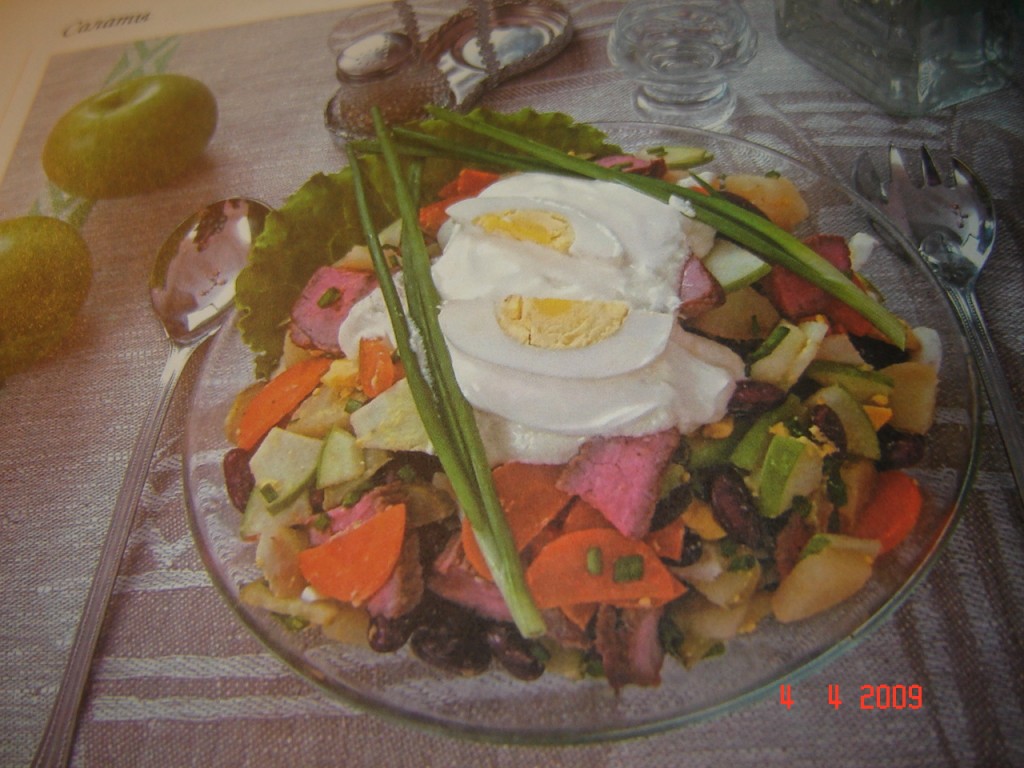 Кулинарные рецепты салатов в фото