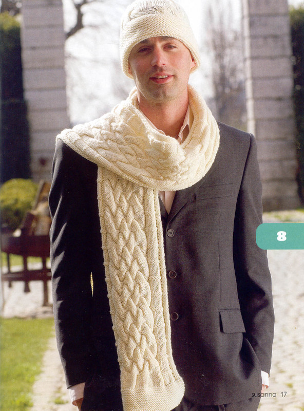 вязаные шапки для мужчин