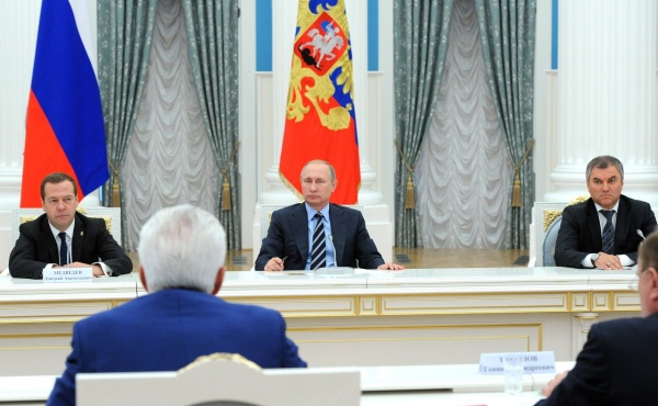 Медведев, Путин, Володин|Фото: kremlin.ru Медведев, Путин, Володин|Фото: kremlin.ru