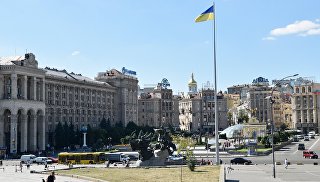 Площадь Независимости в Киеве. Архивное фото Площадь Независимости в Киеве. Архивное фото