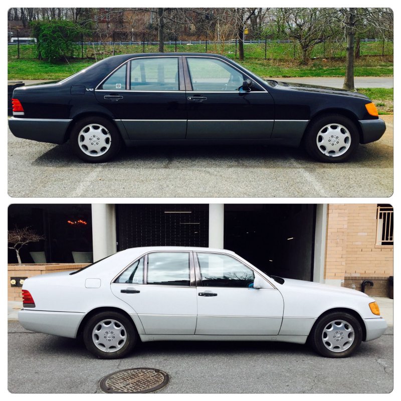 Два новых Мерседеса S-Класса W140, прямиком из 90-х Два новых Мерседеса S-Класса W140, прямиком из 90-х