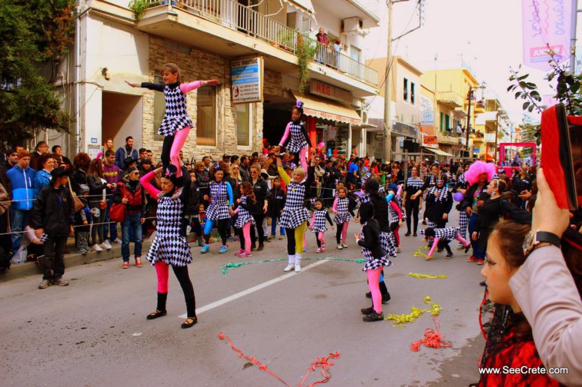 карнавал, фото, греция, крит