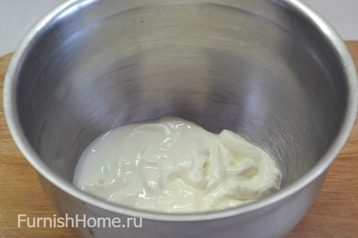 Сметанный десерт с фруктовым желе Сметанный десерт с фруктовым желе