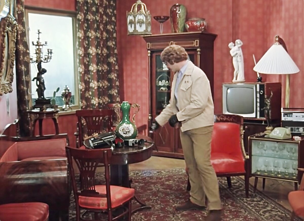 Кадр из фильма «Иван Васильевич меняет профессию», режиссер Леонид Гайдай, 1973 год.