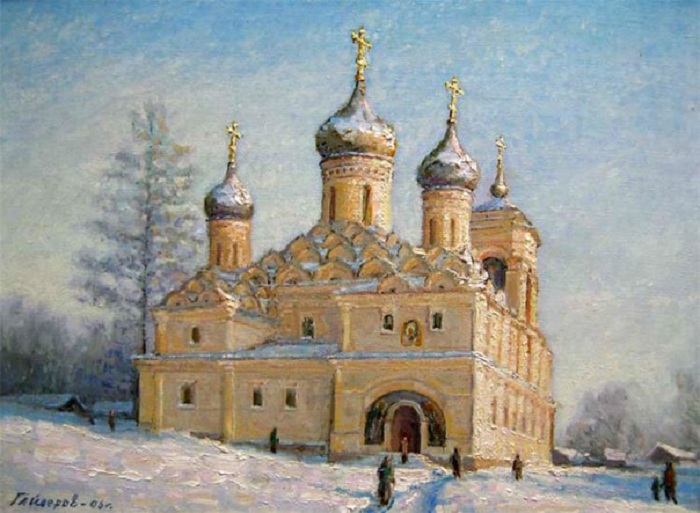 Гайдеров Михаил. Крещенские морозы. Звонят колокола. Гайдеров Михаил. Крещенские морозы. Звонят колокола.