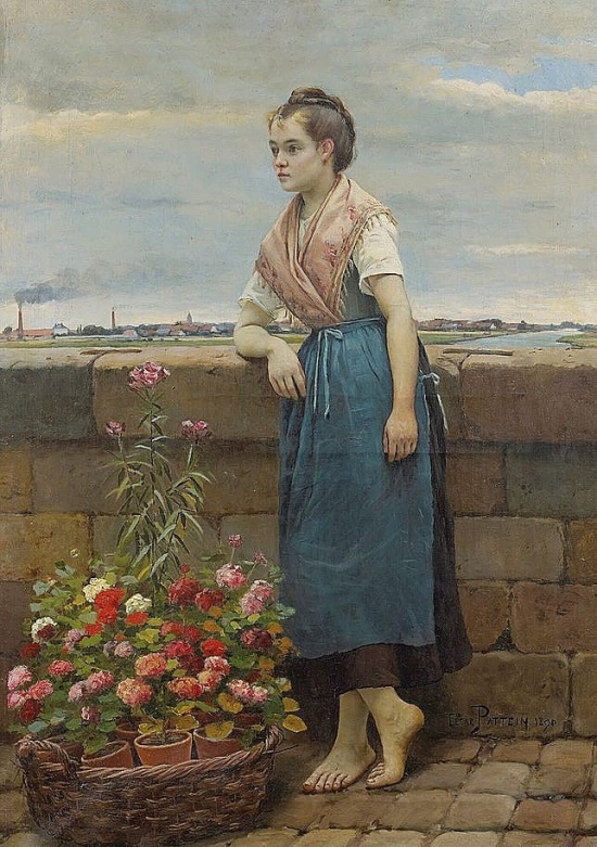 Художник Cesar Pattein (1850 – 1931). Счастливая сельская жизнь
