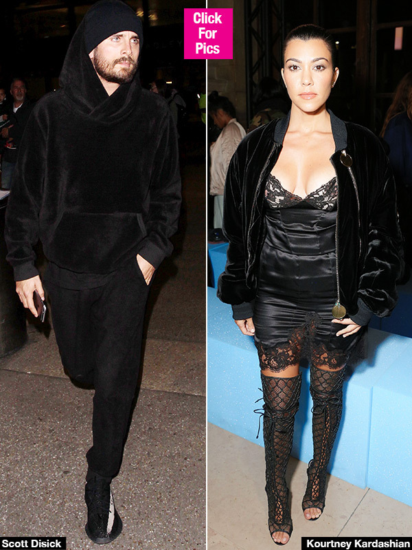 Scott Disick and Kourtney Kardashian