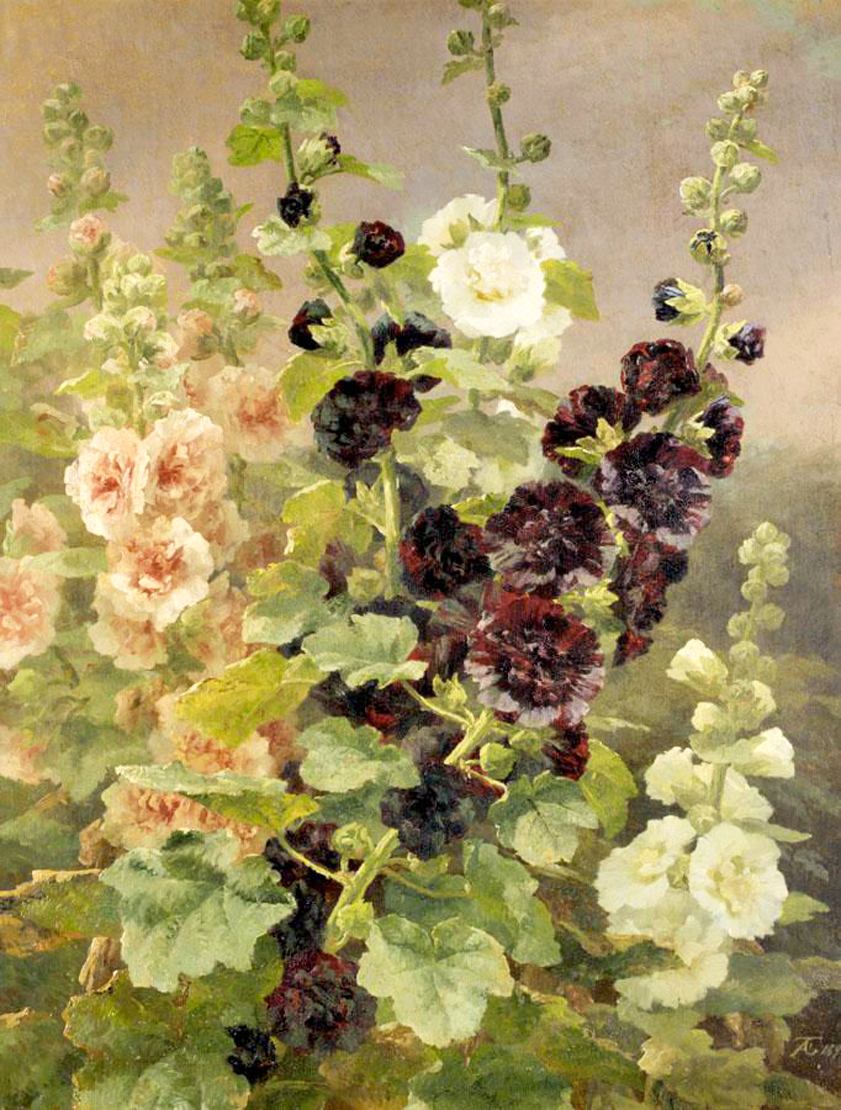 Праздник природы - цветы полевые... Датская художница Anthonore Christensen