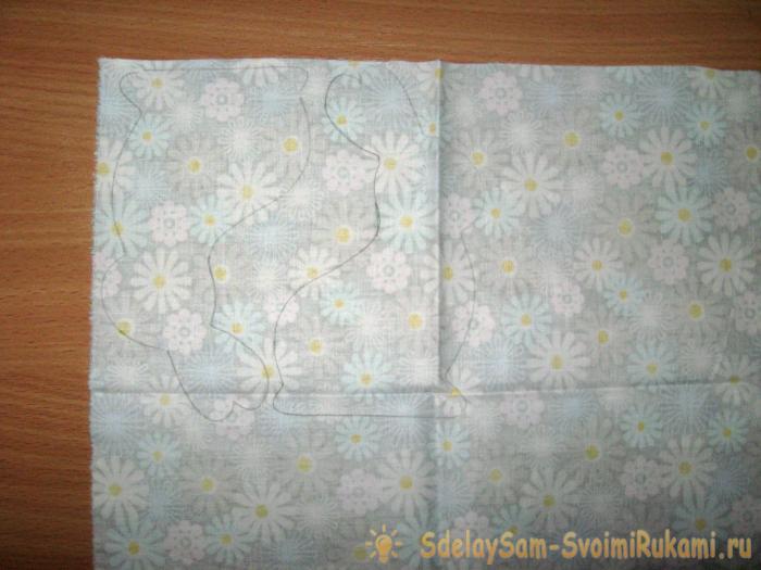 Пасхальные кролики из ткани Пасхальные кролики из ткани