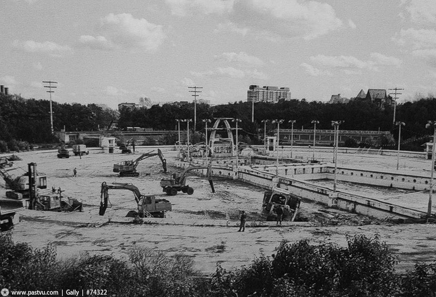 Прогулка по Москве 1994 года 90-е, история, москва, столица, улица