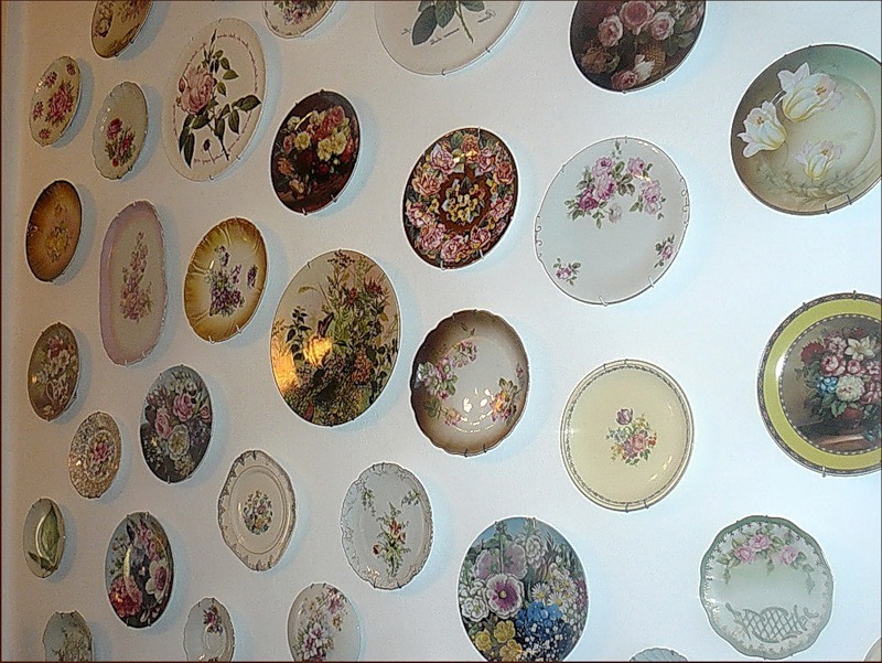 тарелки в качестве декора для стен