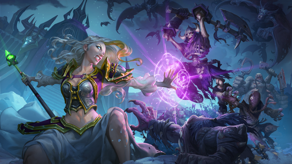 Knights of the Frozen Throne is the new expansion coming to Hearthstone in August.