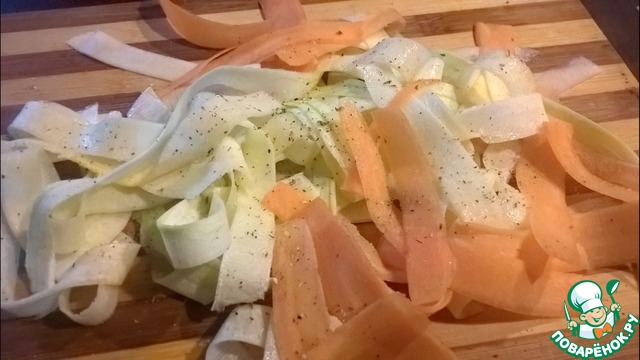 Спиральки из кабачка Спиральки из кабачка