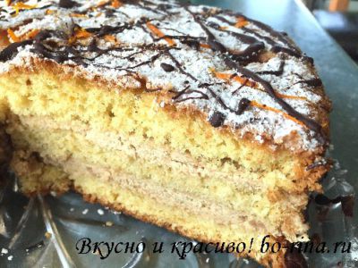 ВКУСНО И КРАСИВО! Апельсиновый торт с кремом Мокка ВКУСНО И КРАСИВО! Апельсиновый торт с кремом Мокка
