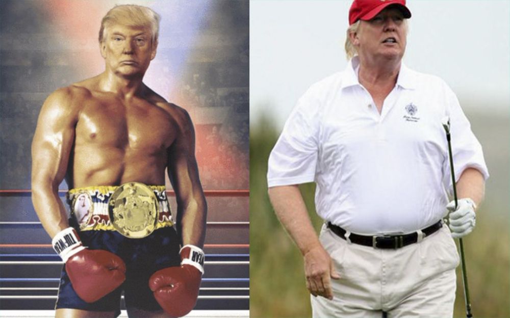 Нет времени объяснять: Дональд Трамп запостил фотку с телом Рокки