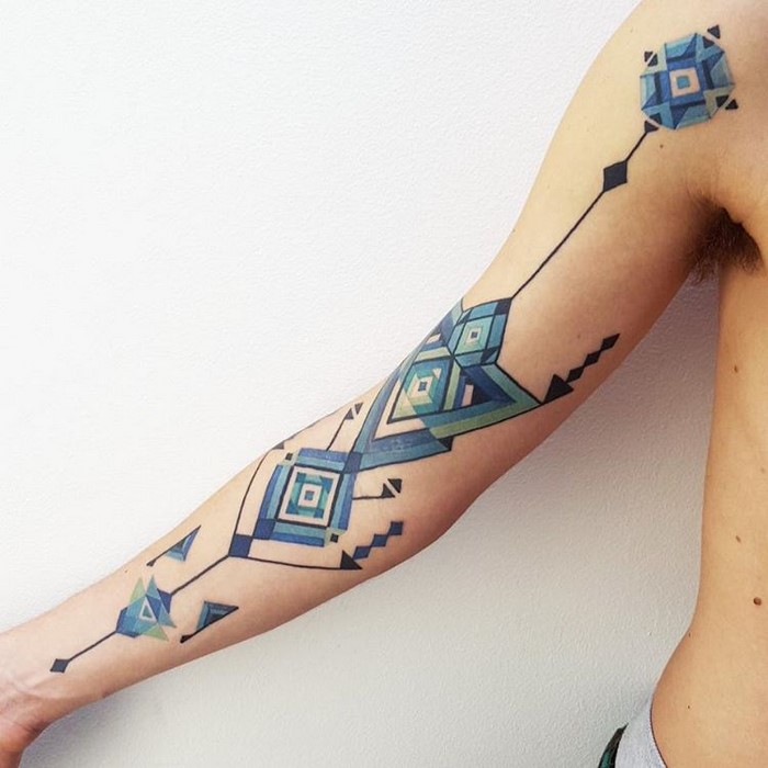 Tattoos Inspired By Amazonian Tribes