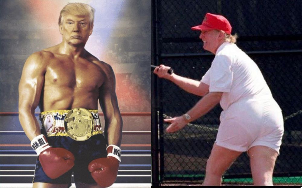Нет времени объяснять: Дональд Трамп запостил фотку с телом Рокки