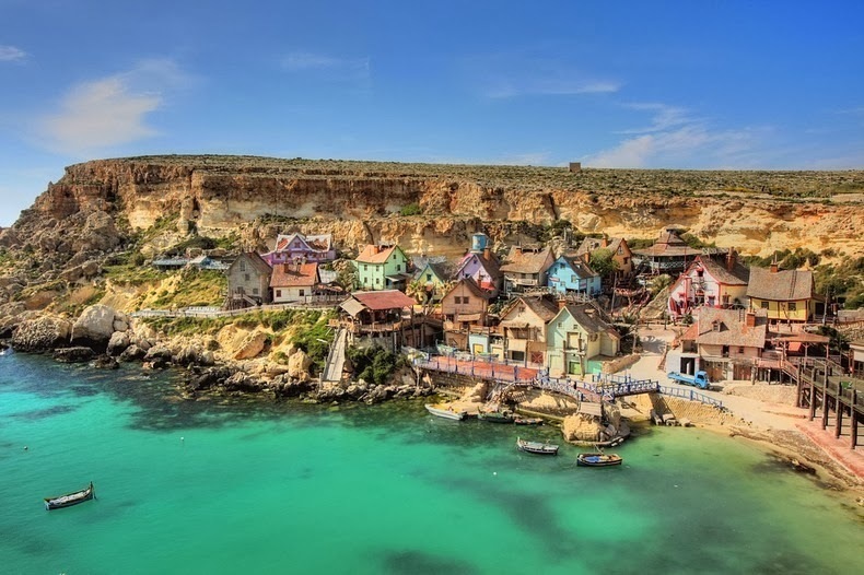 Попай — маленькая деревушка на Мальте, которой на самом деле не существует