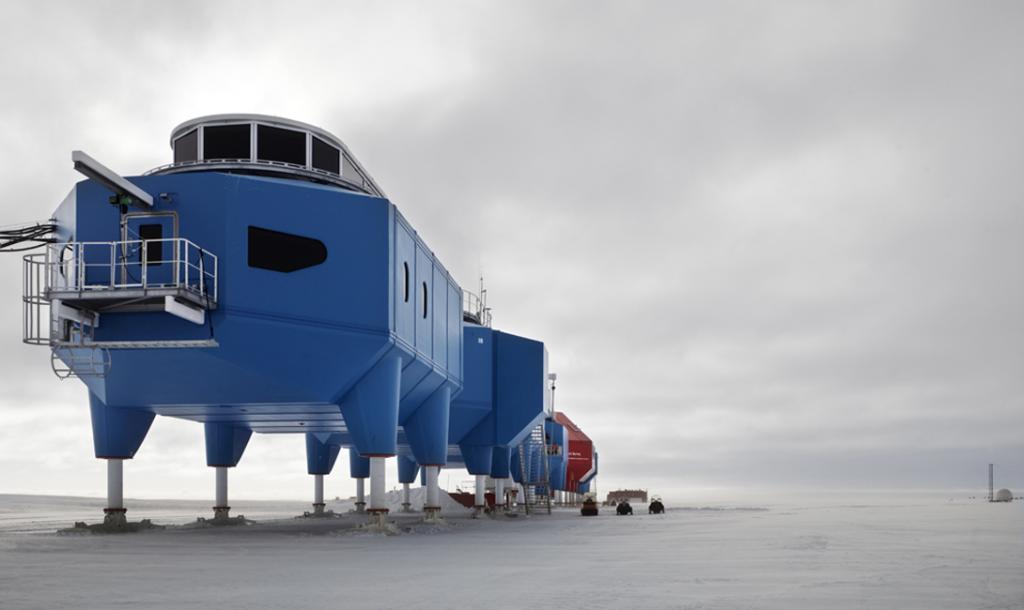 Устройство британской полярной станции Halley VI