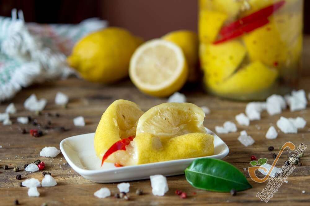 Маринованные лимоны по-мароккански