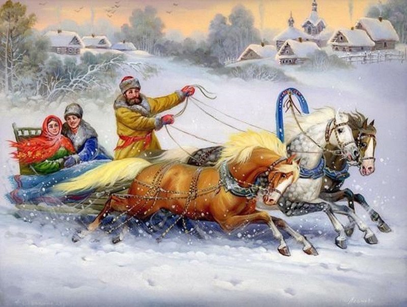 Русская зима Русская зима