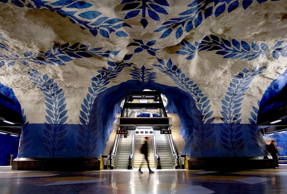 MetroStations51 17 самых волшебных станций метро со всего мира