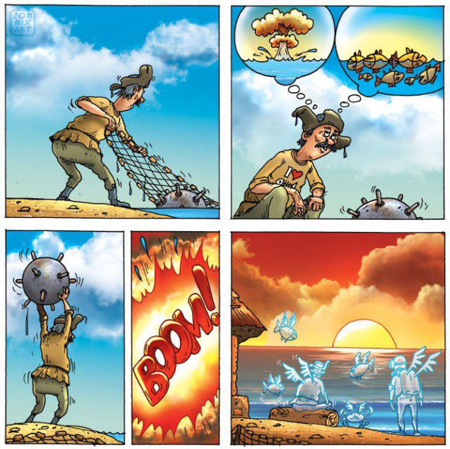 море, невод