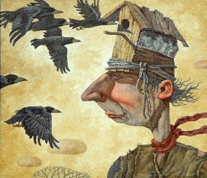 Живопись от Меренкова Сергея. Неподражаемый почерк художника-философа Сергея Меренкова