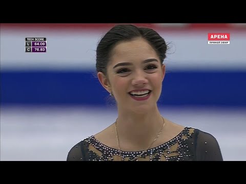 17-летняя фигуристка Евгения Медведева снова выиграла чемпионат Европы