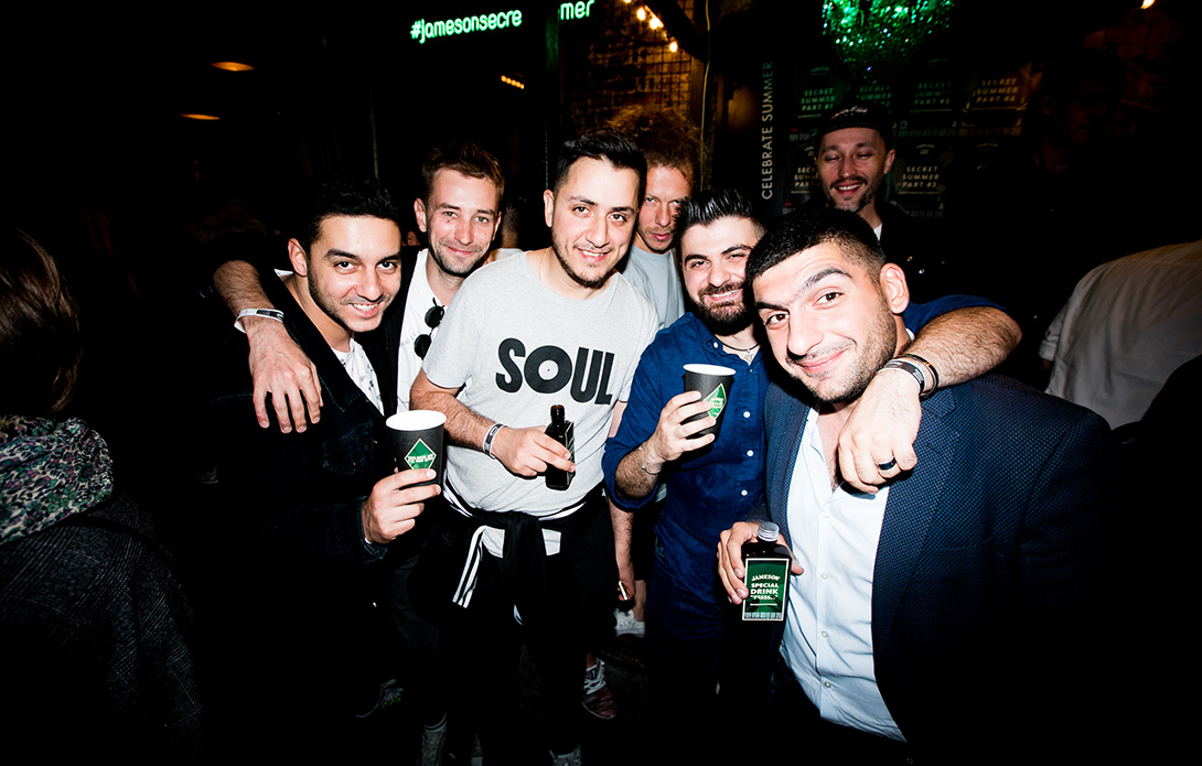 Первая вечеринка Jameson Secret Summer Parties