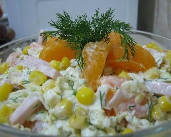 Красивый и вкусный салат