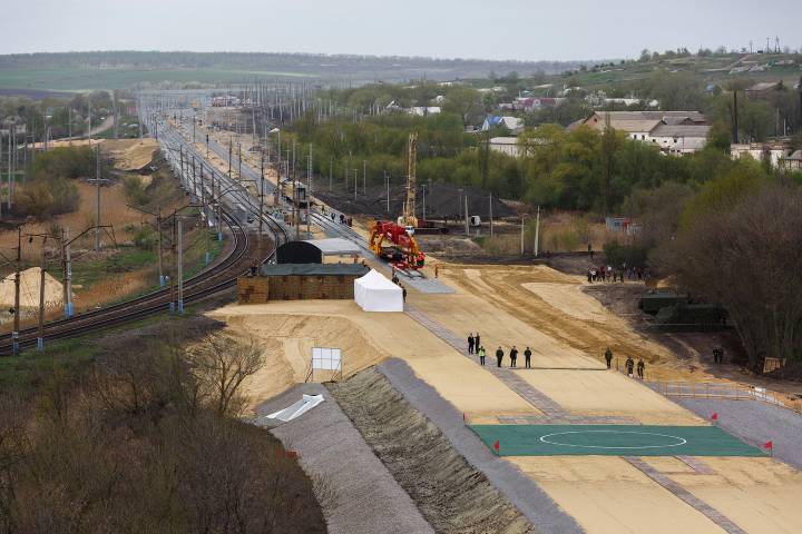 Железная дорога в обход Украины Железная дорога в обход Украины