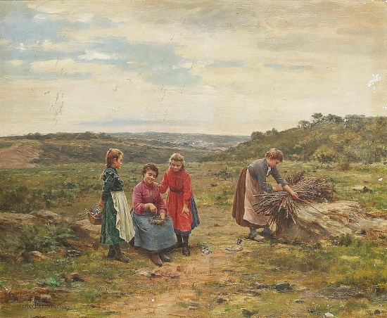 Художник Cesar Pattein (1850 – 1931). Счастливая сельская жизнь