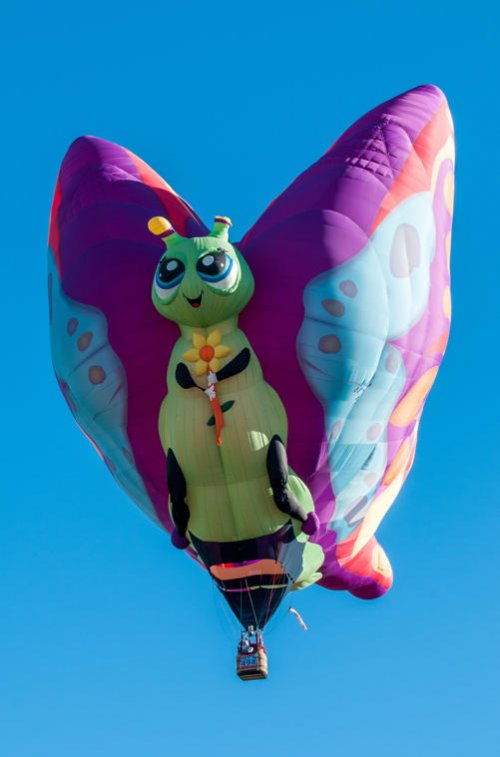 Яркие краски фестиваля воздушных шаров в Альбукерке (20 фото)