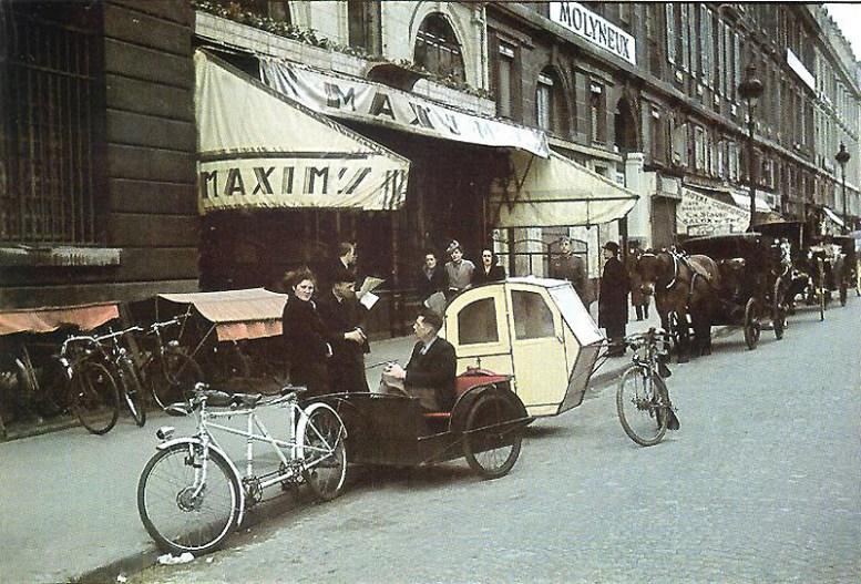 «Париж в оккупации 1941-44г». (Такая разная война. 48 фото)