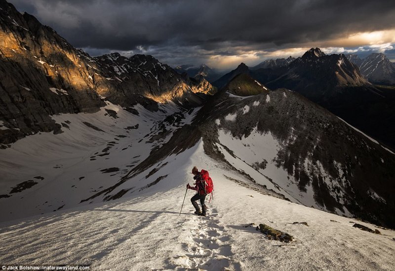 Походная тропа Покатерра Ридж (Pocaterra Ridge) в Канаде в мире, красивые фото, красивый вид, пейзажи, природа, путешествия, фото, фотографы