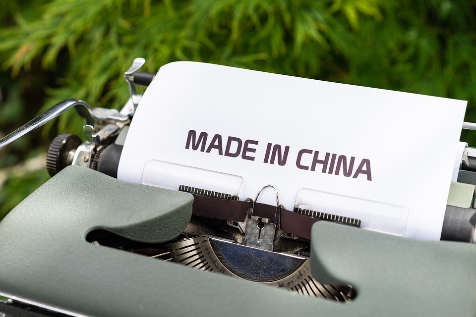 Free photo Paper Typewriter Message Made In China Words - Max Pixel