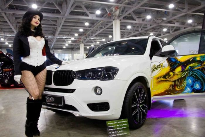 Новинки автовыставки Moscow Tuning Show 2016 (40 фото)