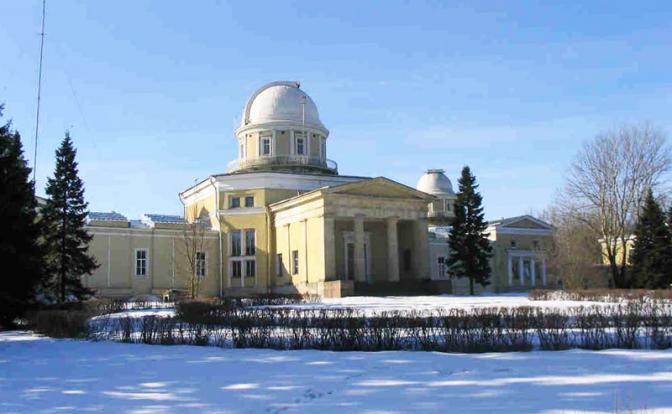 На фото: главное здание Пулковской обсерватории