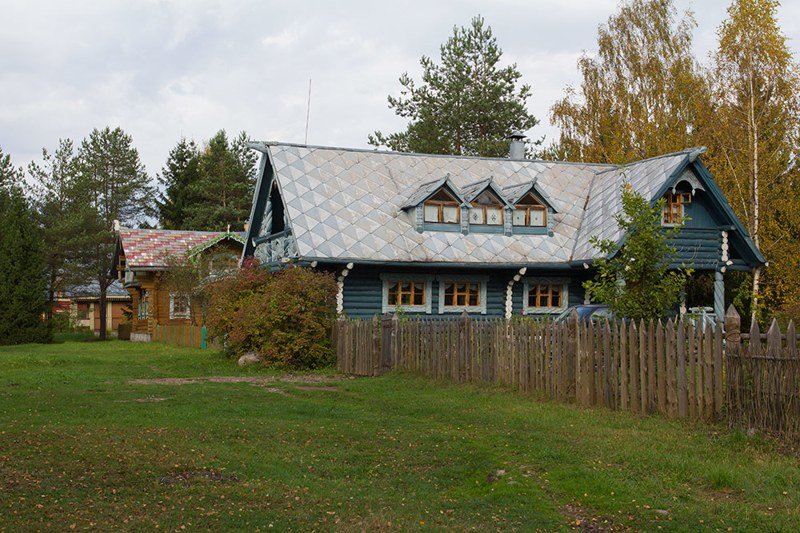 Верхние Мандроги, деревня в Ленинградской области Верхние Мандроги, Ленинградская область, деревня, фоторепортаж