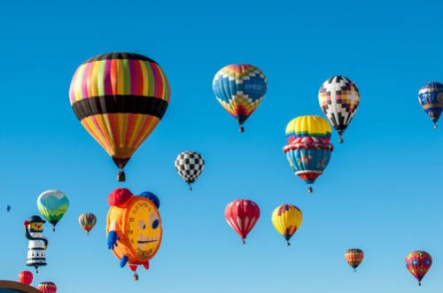 Яркие краски фестиваля воздушных шаров в Альбукерке (20 фото)